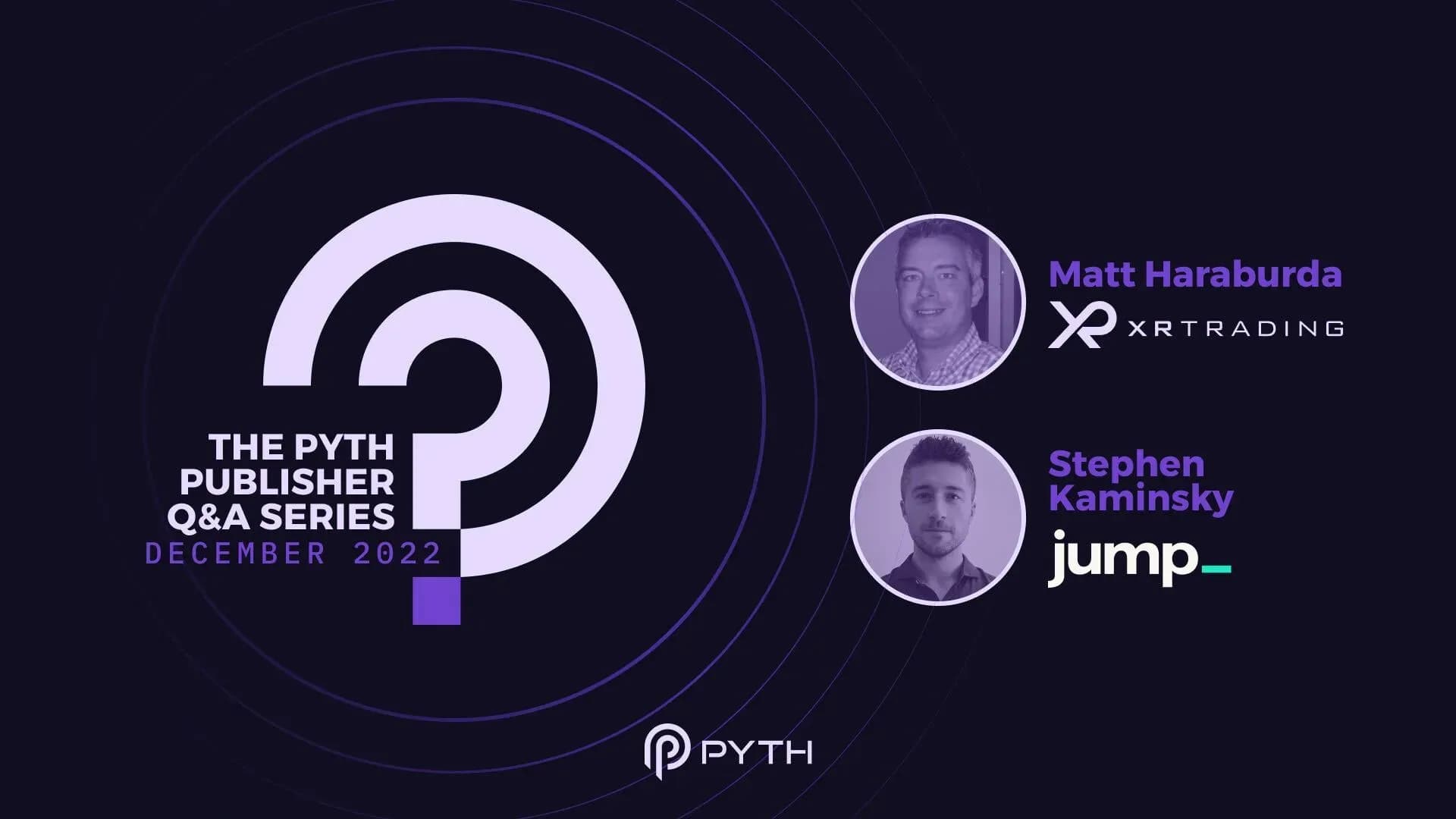 Pyth Publisher Series: XR Trading