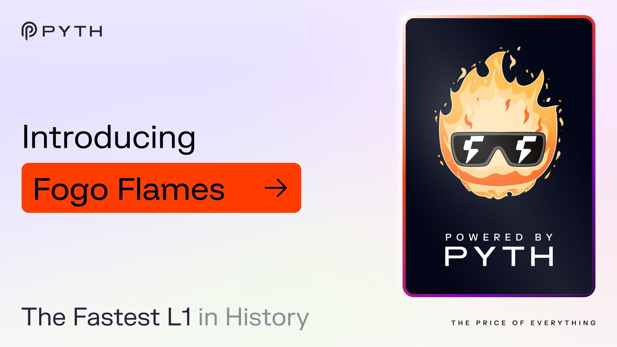 Introducing Fogo Flames: From the Fastest L1 in History—Powered by Pyth